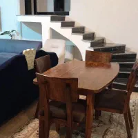 میز ناهارخوری نرات ۴نفره|میز و صندلی غذاخوری|چالوس, |دیوار