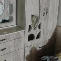 کمد و میز ارایش|جاکفشی، کمد، دراور|کاشان, زیدی|دیوار