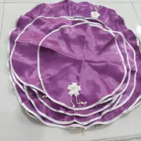 12تکه ساتن دور دوزی