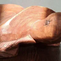 لاک پشت دکوری تمام چوب