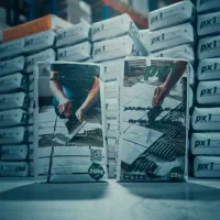 چسب پودری کاشی و سرامیک پرسلان px1