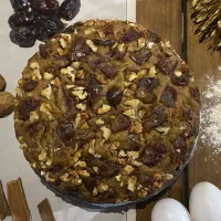 کیک خرما گردو ارگانیک