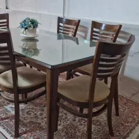 میز غذا خوری ۶ نفره