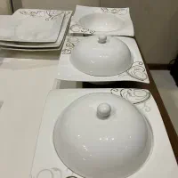 سرویس چینی مازراتی ۱۸ نفره کاملا سالم|ظروف سرو و پذیرایی|تهران, نیلوفر|دیوار