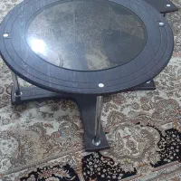 میز وسط و چهار عسلی که زیرش جا میشه