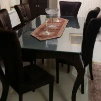 میزنهارخوری۸نفره چوب راش