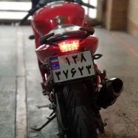 هیوسانگ ۲۵۰ gtr قرمز کم کار|موتورسیکلت|تهران, مجیدآباد|دیوار