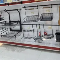 انواع آویز آشپزخانه با رنگ مشکی و استیل اصل