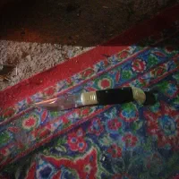 چاقو دنده ای رحیم|کلکسیون اشیاء عتیقه|زرند, |دیوار