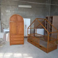 تخت کلبه چوبی زیر قیمت کل تهران و ایران با کیفیت