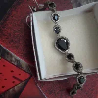 دستبند تمام نگین با سنگ زینتی|جواهرات|تهران, ترمینال غرب|دیوار