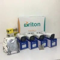 دوربین مداربسته تکمیل با نصب و تجهیزات