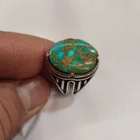 فیروزه نیشابور زیبا رکاب نقره|جواهرات|مشهد, دانش|دیوار