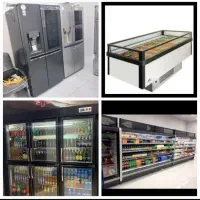 سرویس انواع یخچال خانگی و فروشگاهی،پرده هوا،در محل