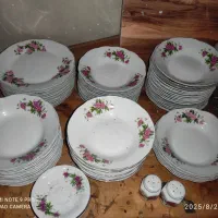 پلوخوری خورشت خوری گلسرخی چینی قندان دیس گل سرخی|ظروف سرو و پذیرایی|تهران, قصر فیروزه ۱|دیوار