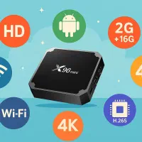 اندروید باکس x96mini حافظه۱۶ رم ۲