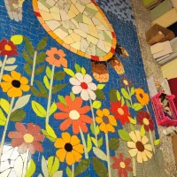 قبول پروژه های موزائیک دیواری کاشی شکسته|خدمات پیشه و مهارت|تهران, بهار|دیوار