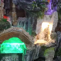 آبنما بسیارتمیزونواندازه اش یک مترو نیم ارتفاعش|مجسمه، تندیس، ماکت|تهران, شهرک ولیعصر جنوبی|دیوار