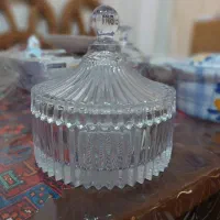 تعدادی ظروف بلور و کریستال|ظروف سرو و پذیرایی|رشت, دیلمان|دیوار