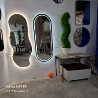 تولیدانواع اینه های دفرمه|آینه|ورامین, شهرک مدرس|دیوار