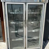 فریزر دو درب ایستاده و یخچال تک درب ایستاده