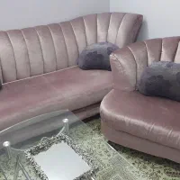 مبل طرح صدف ۹ نفره|مبلمان خانگی و میز عسلی|مشهد, الهیه|دیوار