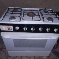 گاز فر قدیمی وتمیز