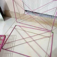 قفسه فلزی رنگی در حد نو|کتابخانه، شلف، قفسههای دیواری|تویسرکان, |دیوار