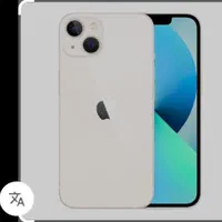 آیفون 13 نرمال نو رنگ سفید.۱۲۸ ch  با گارانتی