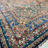 جفت ۱۲ متری دستبافت تبریز ابریشم|فرش|تهران, دروس|دیوار