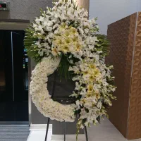 تج گل تاج گل کد۲۰۸ ترحیم تسلیت تبریک ختم عزا تبریک