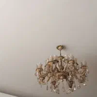 لوستر برنزی|لوستر و چراغ آویز|تبریز, |دیوار