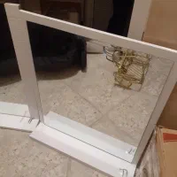 دو عدد آینه سرویس بهداشتی کاملا نو  70×50 70×60