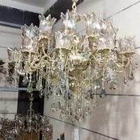 لوستر ناز گل|لوستر و چراغ آویز|بروجرد, |دیوار