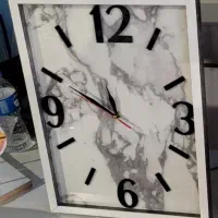ساعت دیواری ام دی اف طرح سنگ تازه ساخته شده|ساعت دیواری و تزئینی|بجنورد, |دیوار
