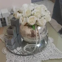 گلدان و سینی تزئینی