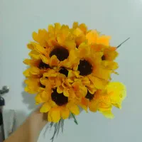 گل و برگ تزئینی مصنوعی مناسب اکسسوری بدلیجات