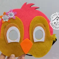 ماسک جوجه برای درس کوشا و نوشا