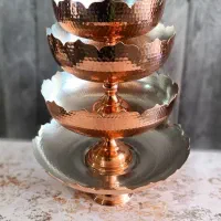 سرویس پذیرایی مسی کاملا نو