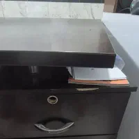 میز اداری چهار تکه با سه تا کشو ریلی|دفتر کار|گلبهار, شهر جدید گلبهار|دیوار