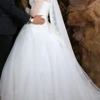 لباس عروس شیک دوخت مزون گیپور