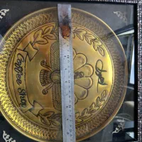 تابلو مسی قلم زنی شده|صنایع دستی و سایر لوازم تزئینی|پیر بکران, |دیوار