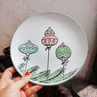 ظروف گل مرغی اوزاکا ژاپن|ظروف سرو و پذیرایی|کرج, اتحاد|دیوار