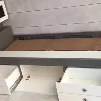 تخت تکنفره نو نو بسیار تمیز و شیک|تخت و سرویس خواب|محمدشهر, محمدشهر|دیوار