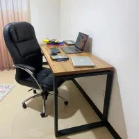 میز اداری ترکیب ام دی اف و فلز