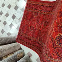 شهرموکت*کناره فرش فانتزی طرح بلوچ|گلیم، جاجیم، گبه|قم, امامزاده ابراهیم|دیوار