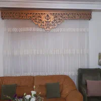 فروش ۲عدد پرده همراه با قاب پرده