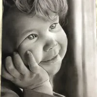 سیاه قلم سفارشی هنر شما در قاب|تابلو، نقاشی، عکس|بهارستان, |دیوار