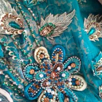 لباس مجلسی سنک دوزی شده|لباس|شاهینشهر, شهرک گلدیس|دیوار