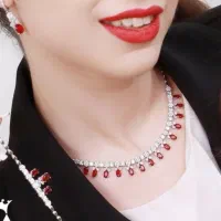 نیم ست نقره|جواهرات|گرگان, |دیوار